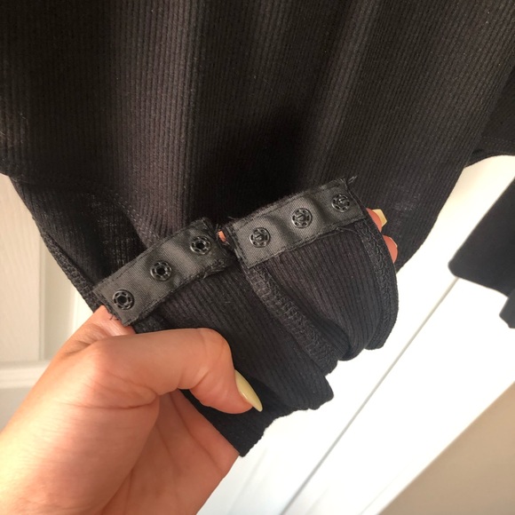 SHEIN x1 long sleeve high neck body suit - Picture 5 of 5